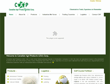 Tablet Screenshot of canagri.net